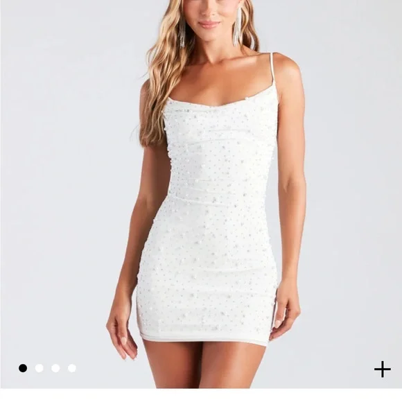 white christmas dresses Sweet On You Strapless Mini Dress
